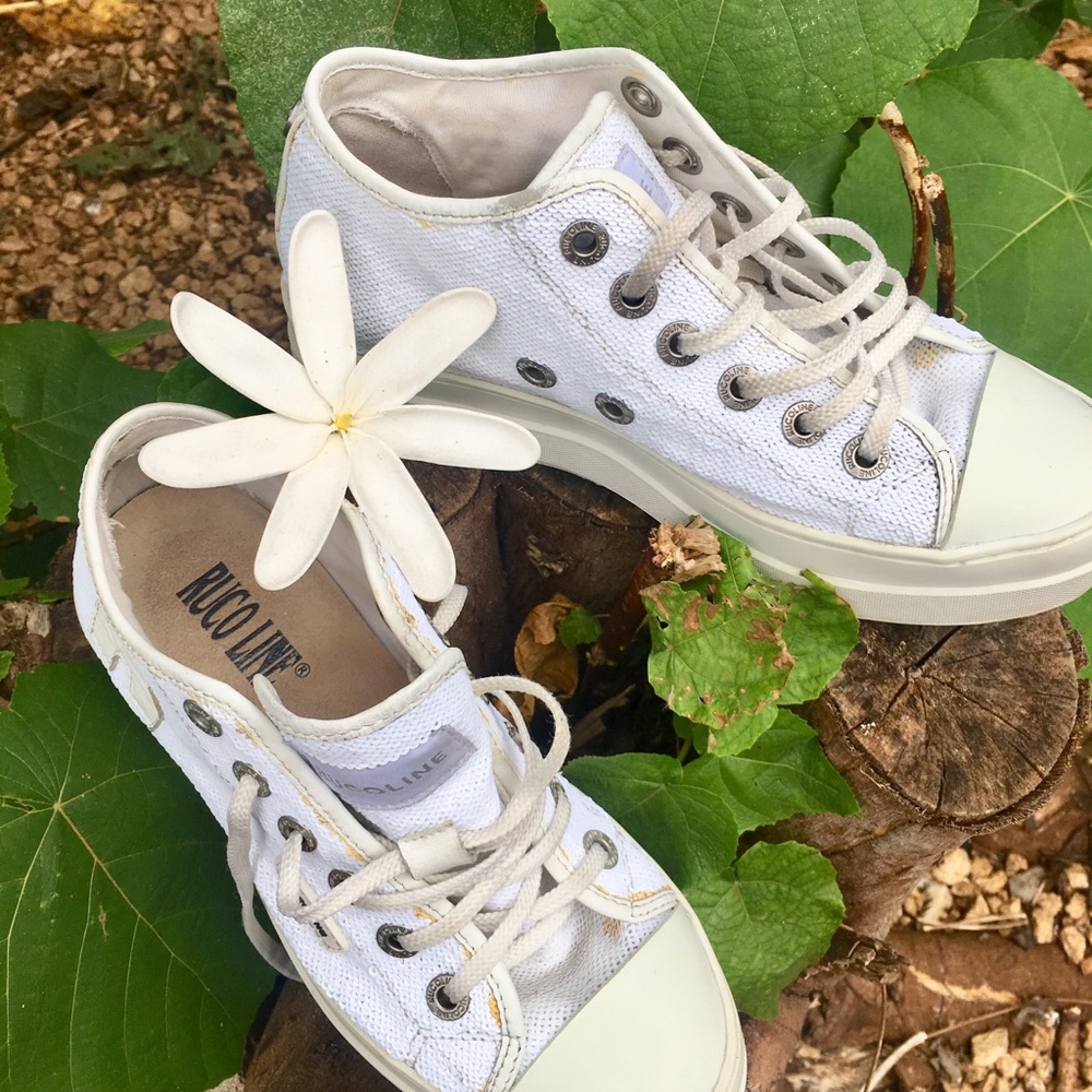 💥Ruco Line Women White Sneakers 💥 - Picture 6 of 7